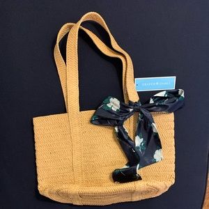 Draper James Straw Bag